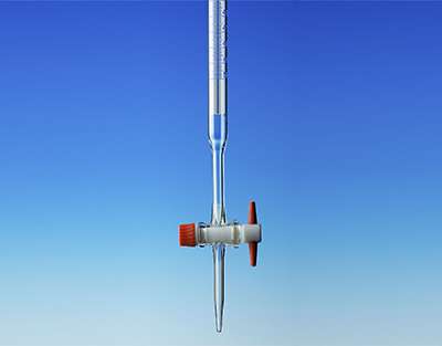 Burettes MOHR robinet PTFE, classe A